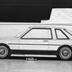 Illustration for article titled This Fox-body Mustang woody-wagon shooting brake never happened